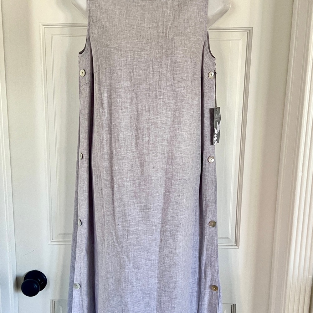 NWT! Linen beige Dress